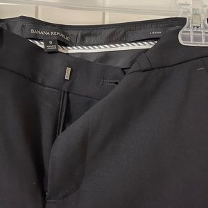 Banana republic black Logan pants/trousers